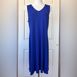 Eileen Fisher A-Line V-Neck‎ Tank Dress Size Small